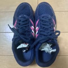ASICS 陸上スパイク ネイビー ピンクのサムネイル