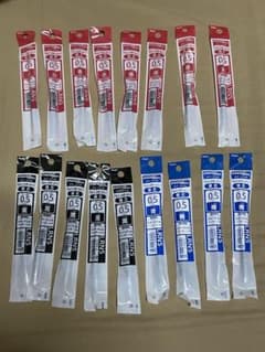 【エナージェル】ボールペン替え芯 0.5mm 17本セットのサムネイル