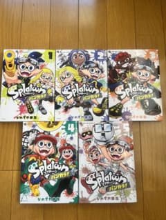 Splatoon Bankara 5-book set