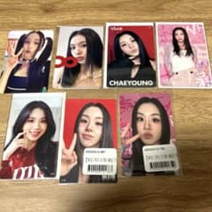 TWICE トレカまとめ売り　チェヨンのサムネイル