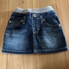Lee デニムミニスカート ウエストゴム付きのサムネイル
