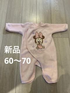 【新品・未使用】冬用ベビーミッキー ロンパースのサムネイル
