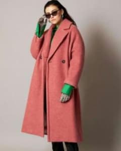 【MAISON　SPECIAL】ロングコート ピンクのサムネイル