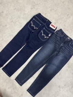 EDWIN キッズ デニムパンツ 2本セットのサムネイル