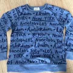 ZARA BOYS ブルー トレーナー 9/10のサムネイル