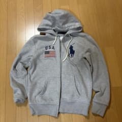 Ralph Lauren グレー フルジップパーカーのサムネイル