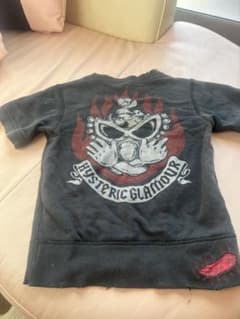 HYSTERIC GLAMOUR ヒスミニ　Tシャツ　スウェット　ダメージ加工のサムネイル