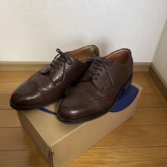 【未使用】REGAL GEOX ウイングチップ　ダークブラウン23.5 EE 中古 REGAL GEOX ウイングチップ ダークブラウン25.0 - メルカリ