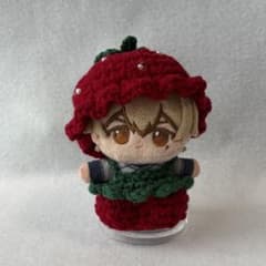 ほわぬい　ぬい服　ぬい帽子　ワンピース　フリル　いちご　フルーツのサムネイル