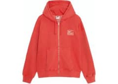 stussy nike zip hood オレンジ　コラボのサムネイル