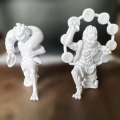 【新品】和の心　仏像　伍　風神雷神セットのサムネイル