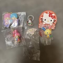 サンリオまとめ売り　めじるしアクセサリー、チャーム、クリップ等6点セットのサムネイル