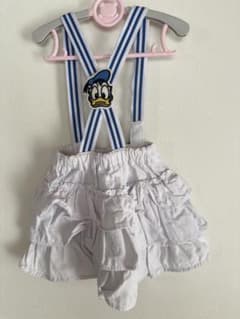 Donald Duck suspender skirt pants