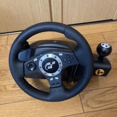 プレステ2対応　ステアリングコントローラのサムネイル