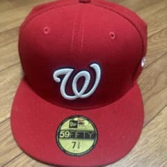 New Era 59FIFTY赤キャップのサムネイル