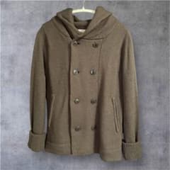 mao made ウールダブルニットコート Mのサムネイル