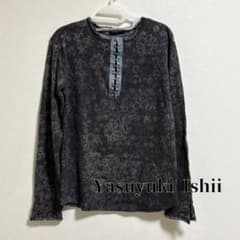 Yasuyuki Ishii ヤスユキイシイ 長袖カットソー 花柄 Mサイズ Yasuyuki Ishii ヤスユキイシイ 長袖カットソー 花柄 Mサイズ - メルカリ