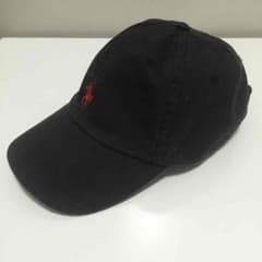 ラルフローレン キャップ 黒赤のサムネイル