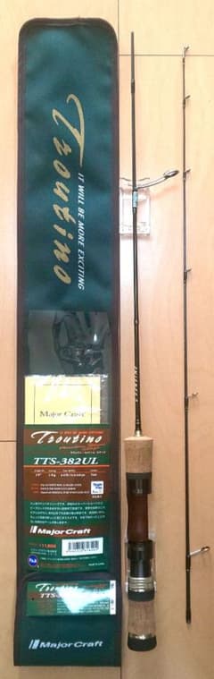 メジャークラフト トラウティーノ TTS-382UL 渓流 トラウト スピニング
