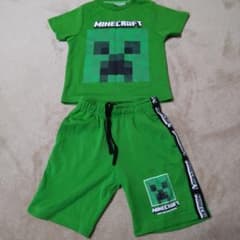 MINECRAFT クリーパー Tシャツ ハーフパンツ セット 120のサムネイル