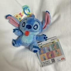 スティッチ ラウンドワン限定　 カラフルアイス アクリルチャーム付きマスコット ラウンドワン限定 カラフルアイス アクリルチャーム付き