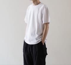 comoli コモリ コットンジャージ 半袖Tシャツ 3 今期26ss - メルカリ