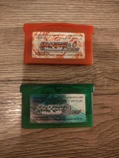 ゲームボーイアドバンス ポケットモンスター ファイアレッド エメラルドのサムネイル