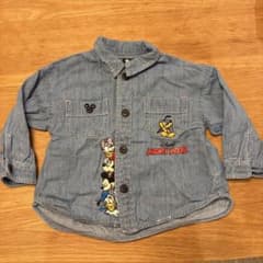BREEZE ミッキーマウス デニムシャツ 90のサムネイル