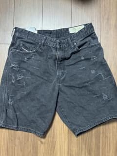 DIESEL デニム ハーフパンツ ダメージ加工のサムネイル