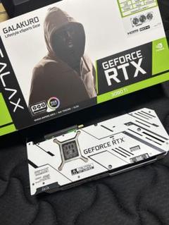 GALAX GeForce RTX 3080 Ti 玄人志向　白 玄人志向、「GeForce RTX 3080 Ti」を搭載したビデオカードを