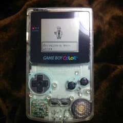 ゲームボーイカラークリア（操作確認ok）ポケモン金銀セットのサムネイル