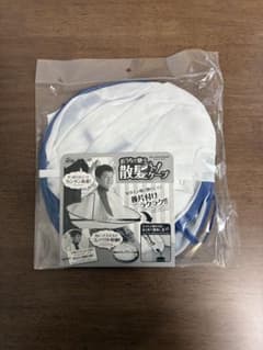 散髪用ケープ ホワイト/ブルーのサムネイル