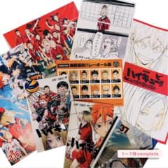 ハイキュー　特典101点セット ハイキュー!! スクエア缶バッジセット（制作現場風） 日向・影山