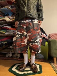 膝下 極太 rothco カモ柄 カーゴショーツ 膝下 極太 rothco カモ柄 カーゴショーツ - メルカリ