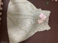 新品 レモン柄 ノースリーブワンピース 100cmのサムネイル