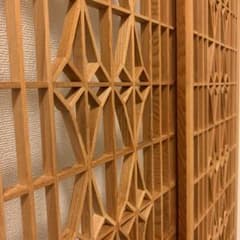 大川組子　建具2枚セットのサムネイル