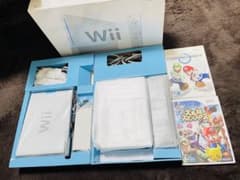 Wii本体＆Wiiソフト、2本セットのサムネイル