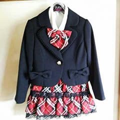 中古）卒園や入学にいかがですか？キッズ正装セットアップ　2回しか着てません！のサムネイル
