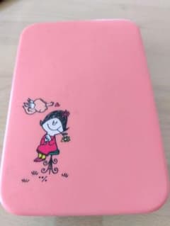 昭和レトロ 弁当箱 ピンクのサムネイル