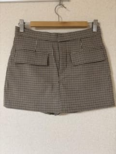 ZARA チェック柄ショートパンツのサムネイル