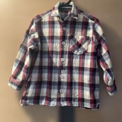BeBe チェック柄シャツ 120センチ