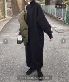 【新品タグ付き】HANNE ロングワンピースかのサムネイル