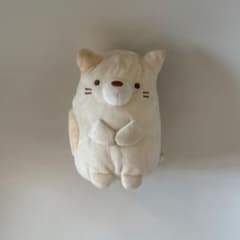 ね*こ様 すみっコぐらし ぬいぐるみ クリーム色 人形のサムネイル