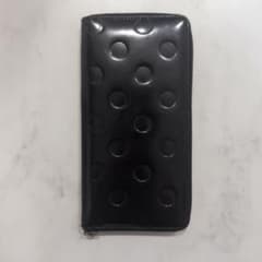 COMME des GARCONS 長財布 ドット柄 ラウンドファスナーのサムネイル