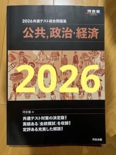 2026年公民・政治・経済　河合塾のサムネイル