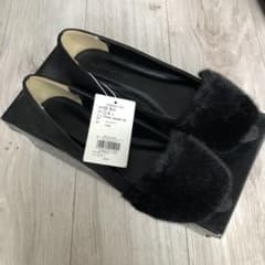 AZUL エコファーフラットパンプスのサムネイル