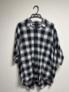 BEAMS チェック柄 半袖シャツ XLのサムネイル