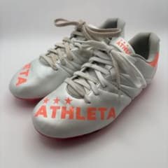 で*ん様 ATHLETA サッカースパイク シルバー 23cmのサムネイル