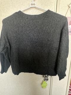 RODEO CROWNS グレー Vネックニット FREEサイズのサムネイル