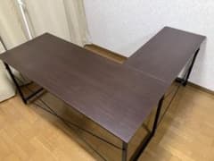 L字型パソコンデスク コーナーデスク 150×60cmのサムネイル
